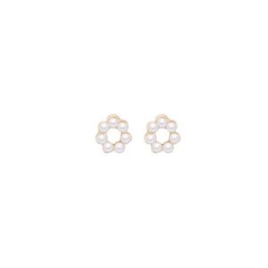 Classic Pearlescent Stud Earrings