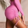 Light Blue Women's Sports Shorts Casual Yoga Wear - Image 4