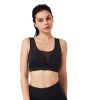 Sports Bra With Vest Bra Design And Front Tulle Stitching - Image 3