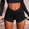 Light Blue Women's Sports Shorts Casual Yoga Wear - Image 6
