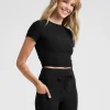 Featherweight Cropped Tee
