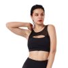 Sports Bra With Front and Back Hollow Cutting Design - Image 3